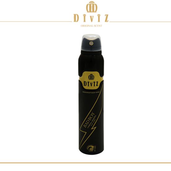 صورة اسپری دئودورانت کارولینا هررا بد بوی مردانه | Carolina Herrera Bad Boy deodorant spray for men (200 میل)
