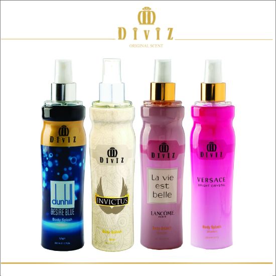 تصویر  پک 4 عددی بادی اسپلش مردانه و زنانه کد 1 (300میل)