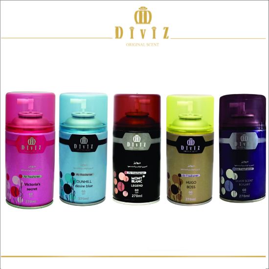 تصویر  پک 5 عددی اسپری خوشبو کننده و تصفیه کننده هوا (270 میلی لیتر)