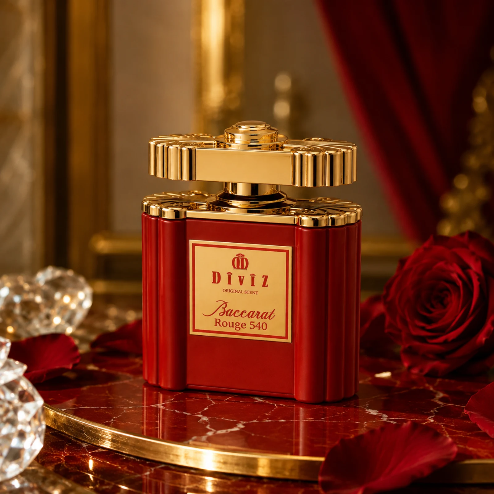 ادکلن هارد باکس باکارات رژ Baccarat Rouge حجم 100 میل