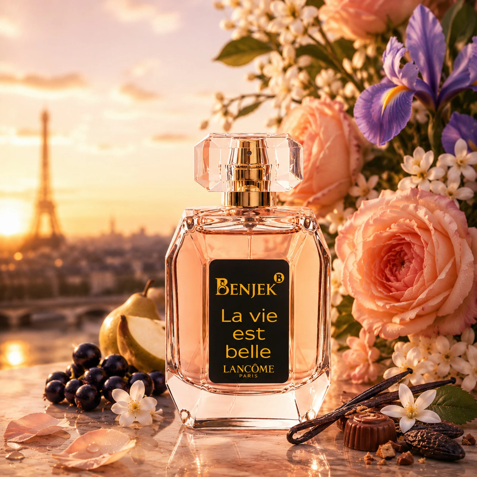 ادکلن بنجک لانکوم لاویه استبلا زنانه La Vie Est Belle حجم 100 میل