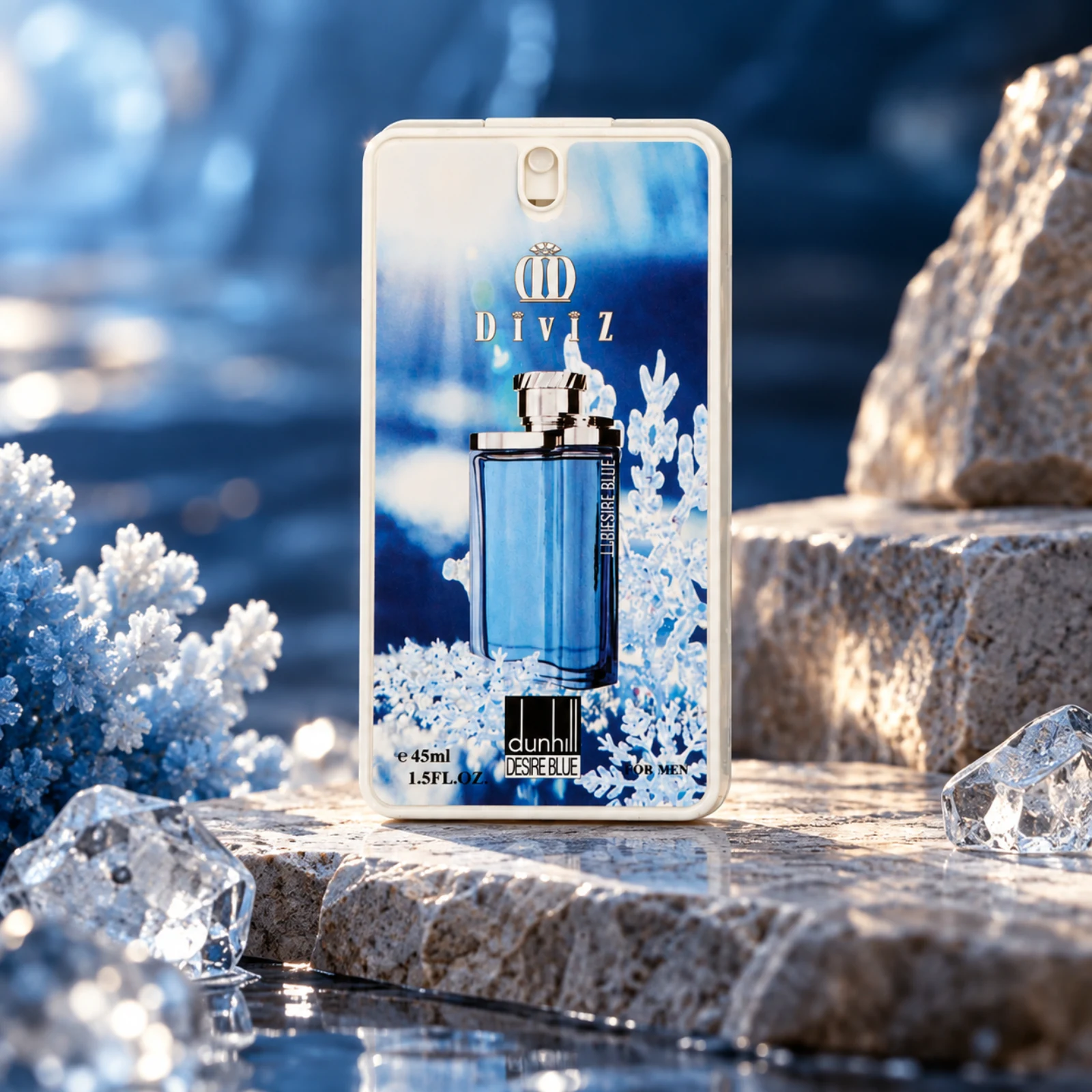 عطر دانهیل دیزایر بلو مردانه Dunhill Desire Blue for Men حجم 40 میل