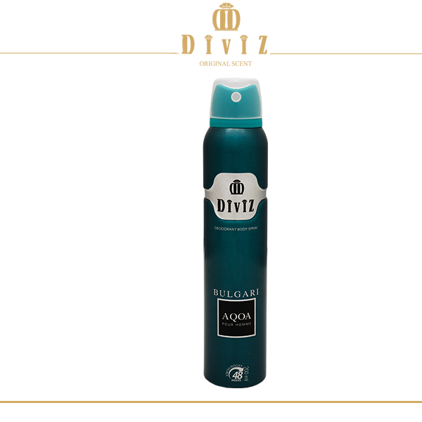 اسپری دئودورانت بولگاری آکوا پور هوم مردانه | Bvlgari Aqva Pour Homme spray deodorant for Men (200 میل)