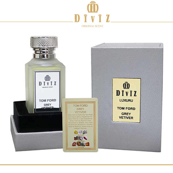 هارد باکس تام فورد گری وتیور مردانه | Tom Ford Grey Vetiver (100 میل)