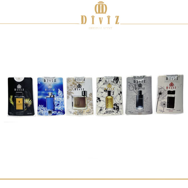 پک 6 عددی عطر جیبی مردانه کد 1 (45 میلی لیتر )