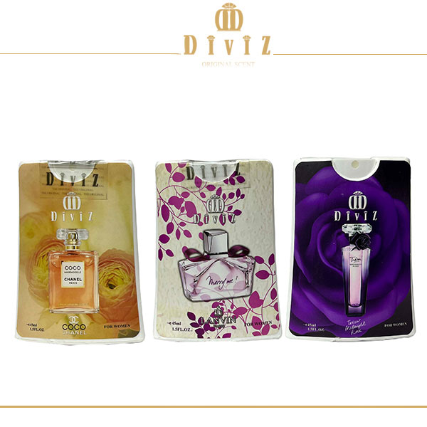 پک 6 عددی عطر جیبی زنانه کد 2 (45 میلی لیتر )