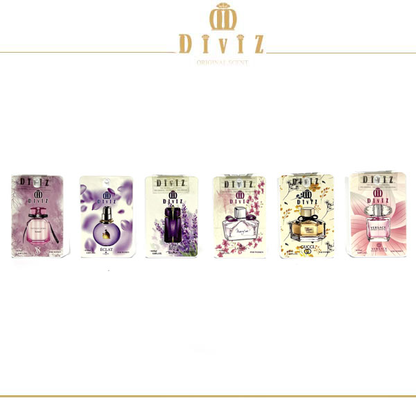 پک 6 عددی عطر جیبی زنانه کد 1 (25 میلی لیتر )