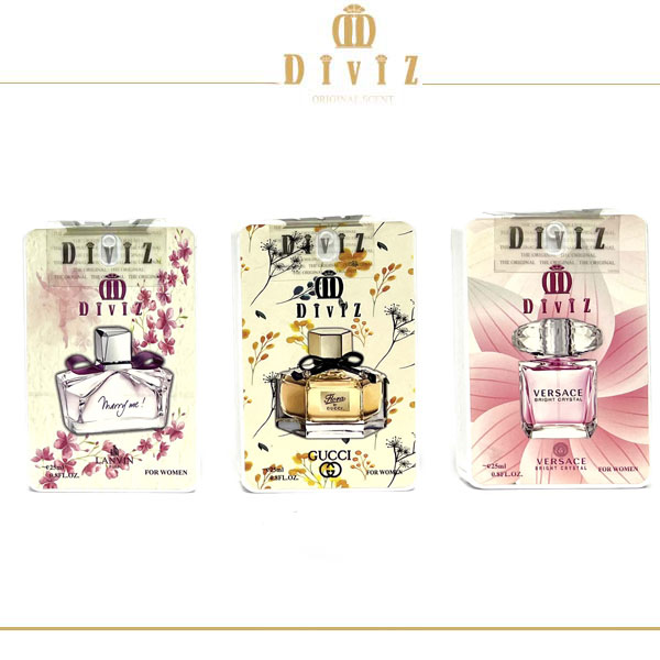 پک 6 عددی عطر جیبی زنانه کد 1 (25 میلی لیتر )