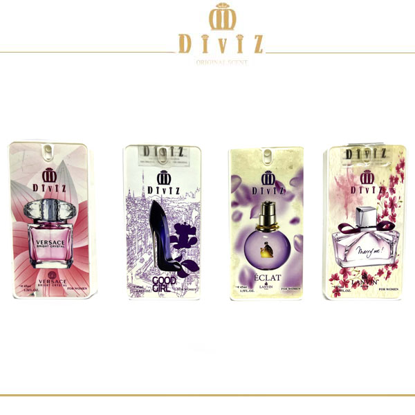 پک 4 عددی عطر جیبی زنانه کد 2 (40 میلی لیتر )