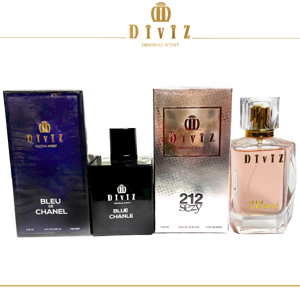 پک 2 عددی عطر مردانه و زنانه کد2 (100 میل)