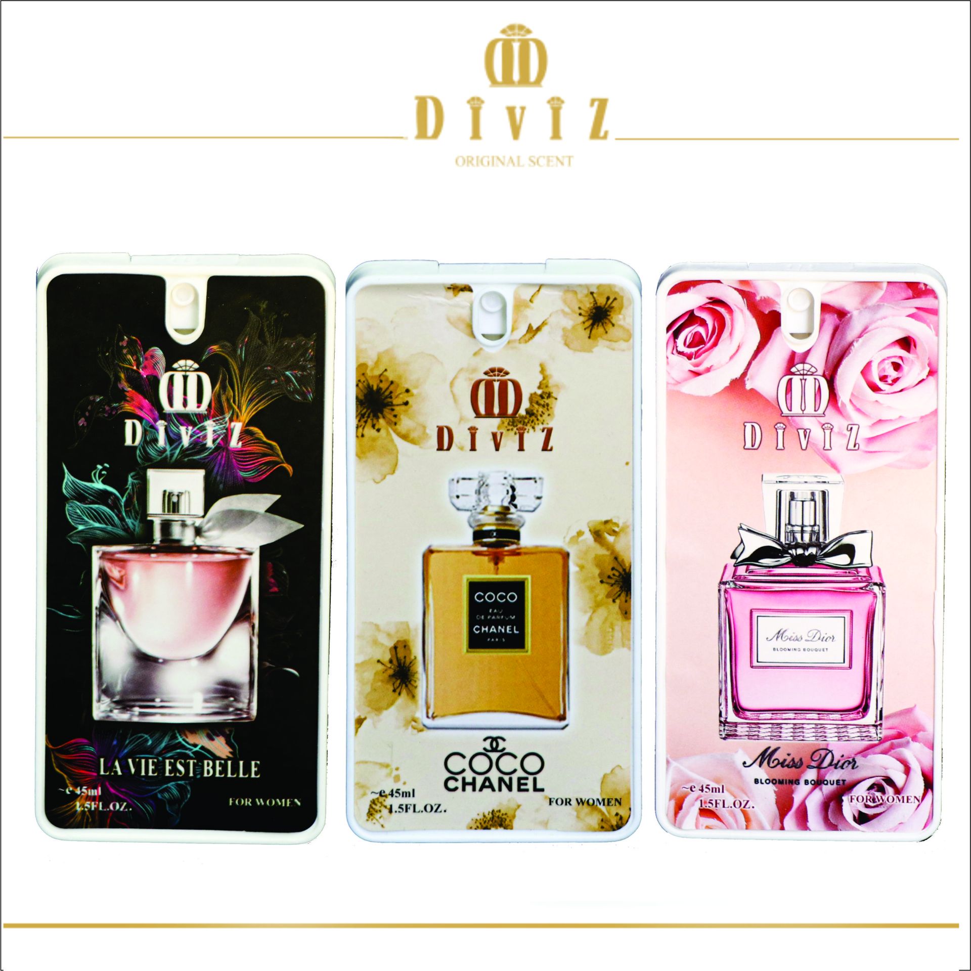 پک 6 عددی عطر جیبی زنانه و مردانه کد 4 (40 میلی لیتر )